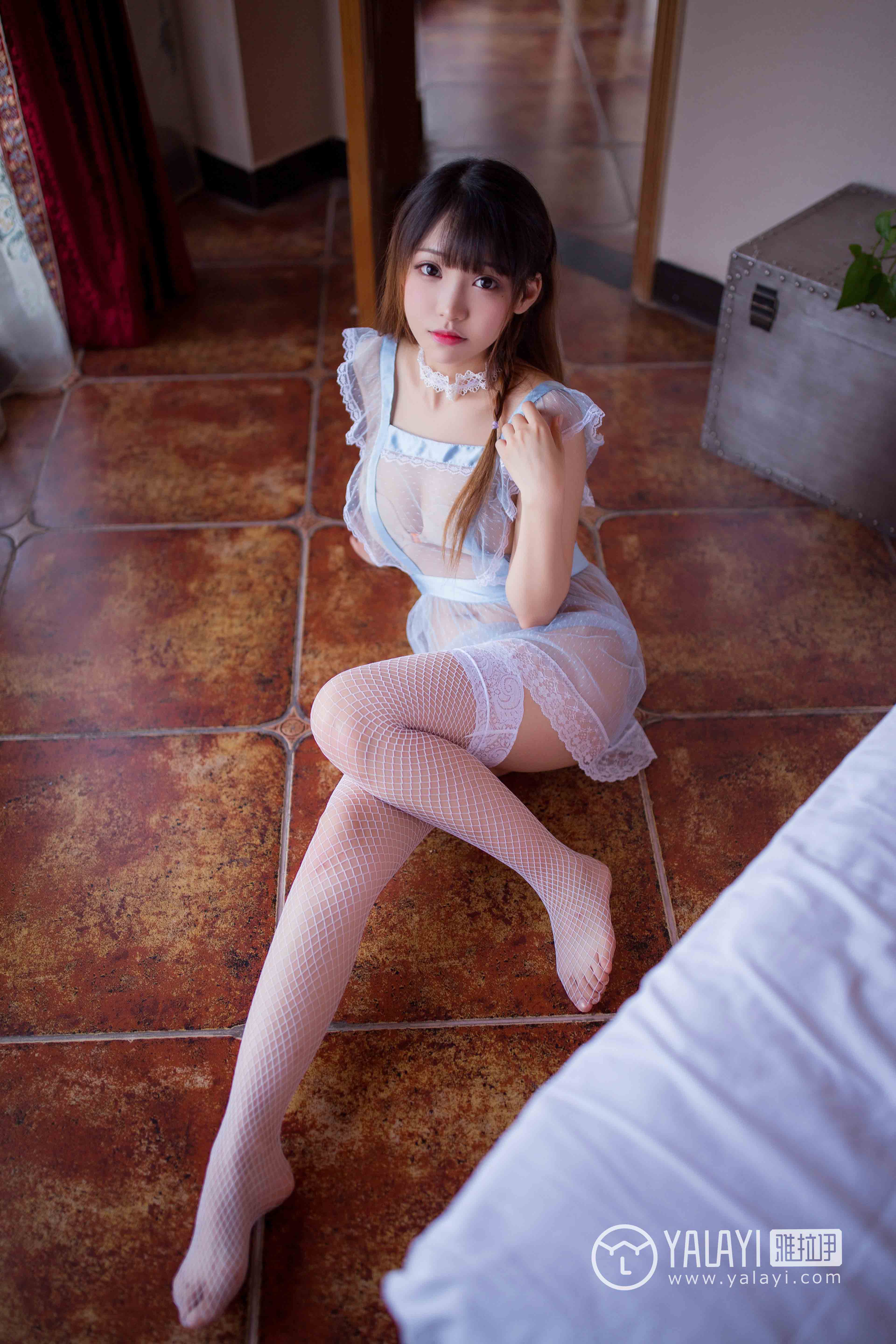 [YALAYI雅拉伊]2018.08.17NO.051白精灵水花儿插图1